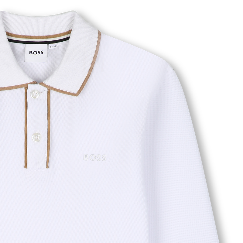 Polo manches longues BOSS 
                        GARCON