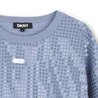 Sweat-shirt &agrave; manches courtes DKNY 
                    FILLE