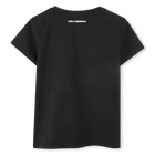 T-SHIRT KORTE MOUWEN KARL LAGERFELD KIDS 
                    GIRL