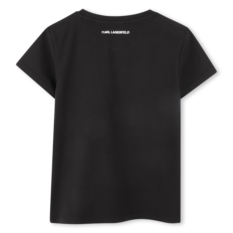 T-SHIRT KORTE MOUWEN KARL LAGERFELD KIDS 
                        GIRL