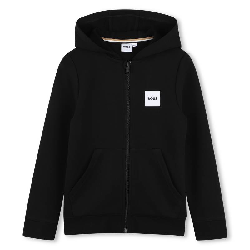 HOODIE MET RITS BOSS 
                        BOY