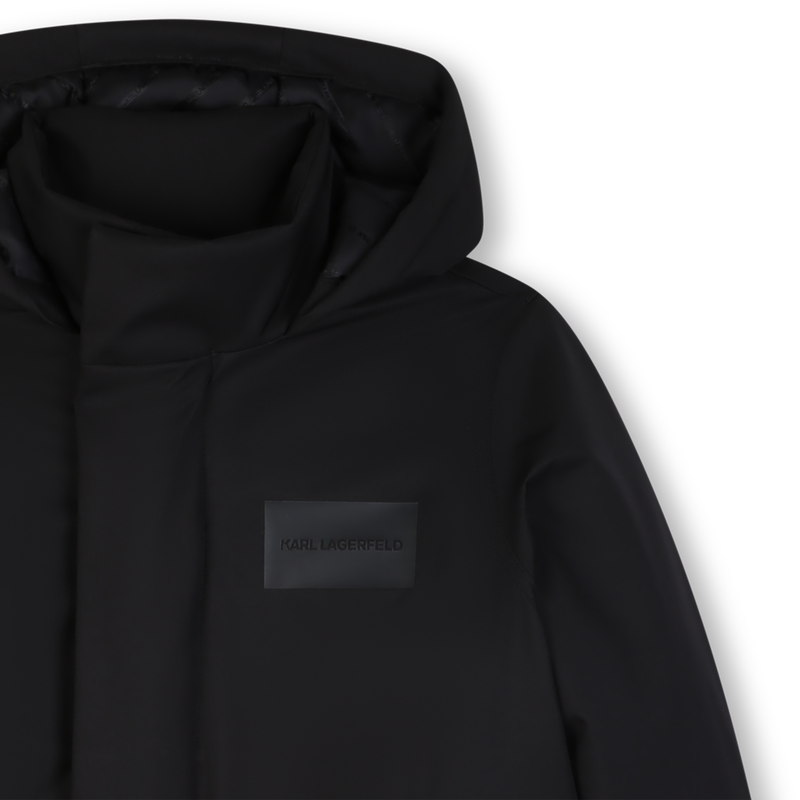 Capuchon parka KARL LAGERFELD KIDS 
                        BOY