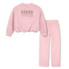 Ensemble Sweat-shirt et pantalon KENZO KIDS 
                    FILLE