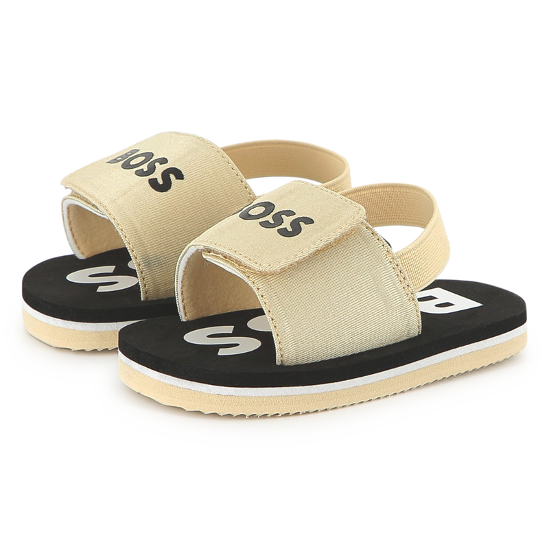 Slippers met klittenband BOSS 
                        BOY