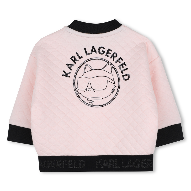 Joggingoutfit KARL LAGERFELD KIDS 
                        GIRL