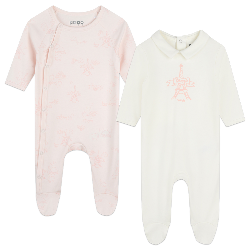 Lot de 2 pyjamas en coton KENZO KIDS 
                        UNISEXE