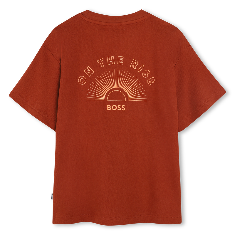 T-shirt brod&eacute; BOSS 
                        GARCON