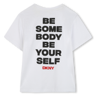 T-shirt manches courtes coton DKNY 
                    UNISEXE