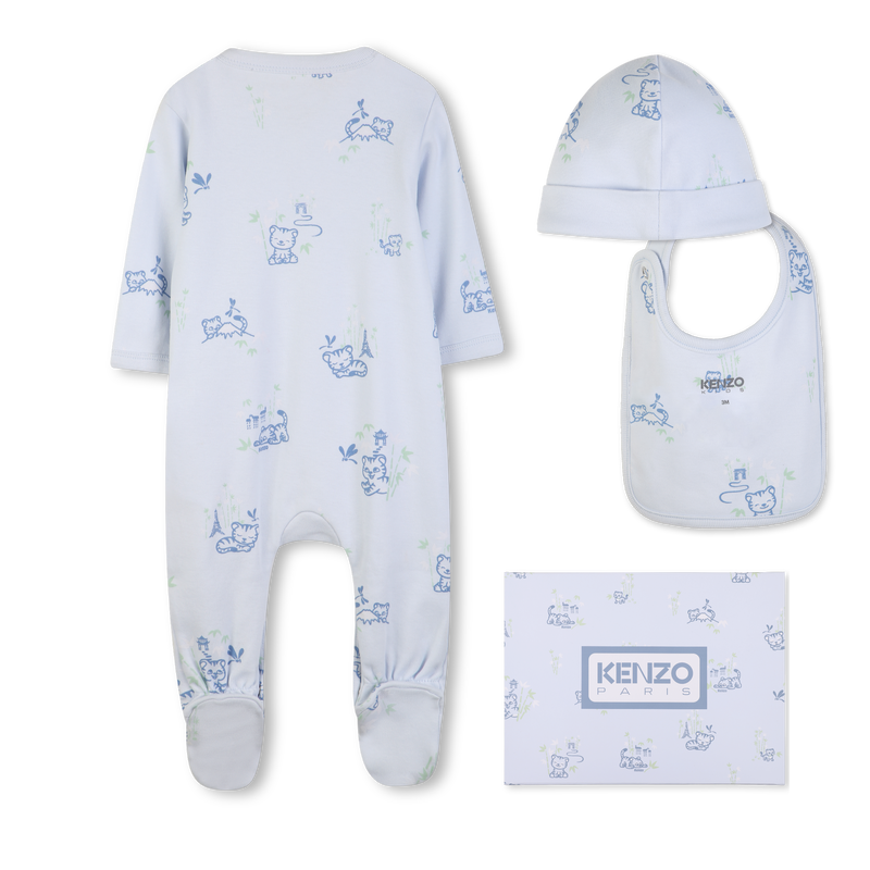 SET PYJAMA, MUTS EN SLABBETJES KENZO KIDS 
                        BOY