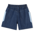 Jeansshort met zakken KENZO KIDS 
                    GIRL