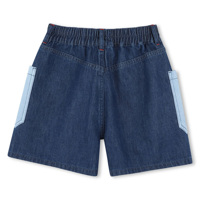 Short en jean &agrave; poches KENZO KIDS 
                        FILLE