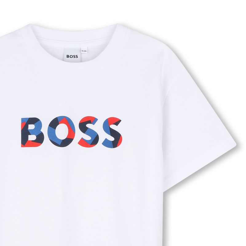 T-SHIRT MET KORTE MOUWEN BOSS 
                        BOY