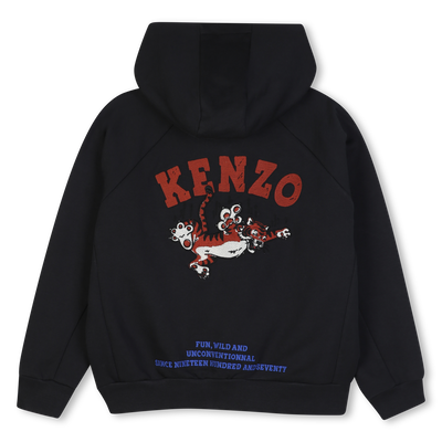 Cardigan &agrave; capuche KENZO KIDS GARCON