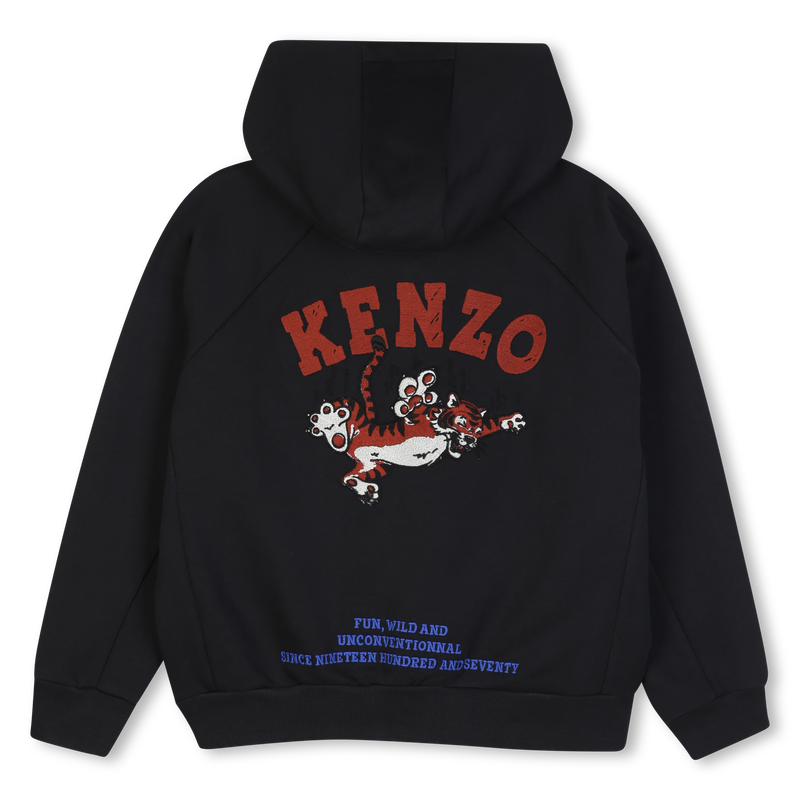 Cardigan &agrave; capuche KENZO KIDS 
                        GARCON