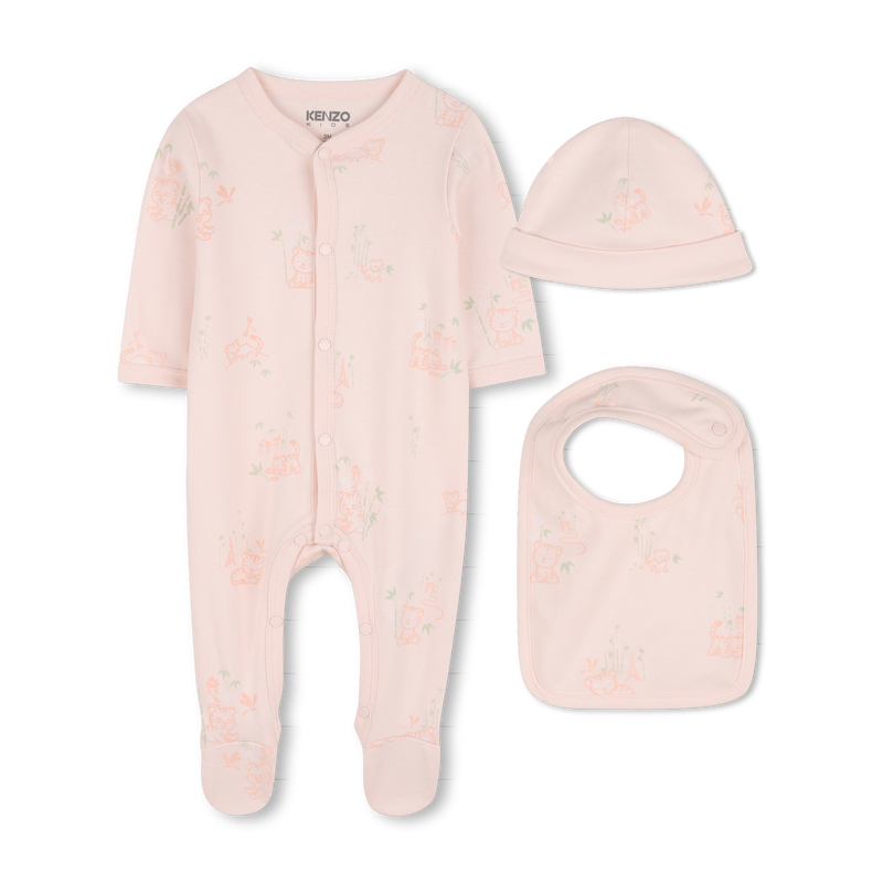 SET PYJAMA, MUTS EN SLABBETJES KENZO KIDS 
                        GIRL