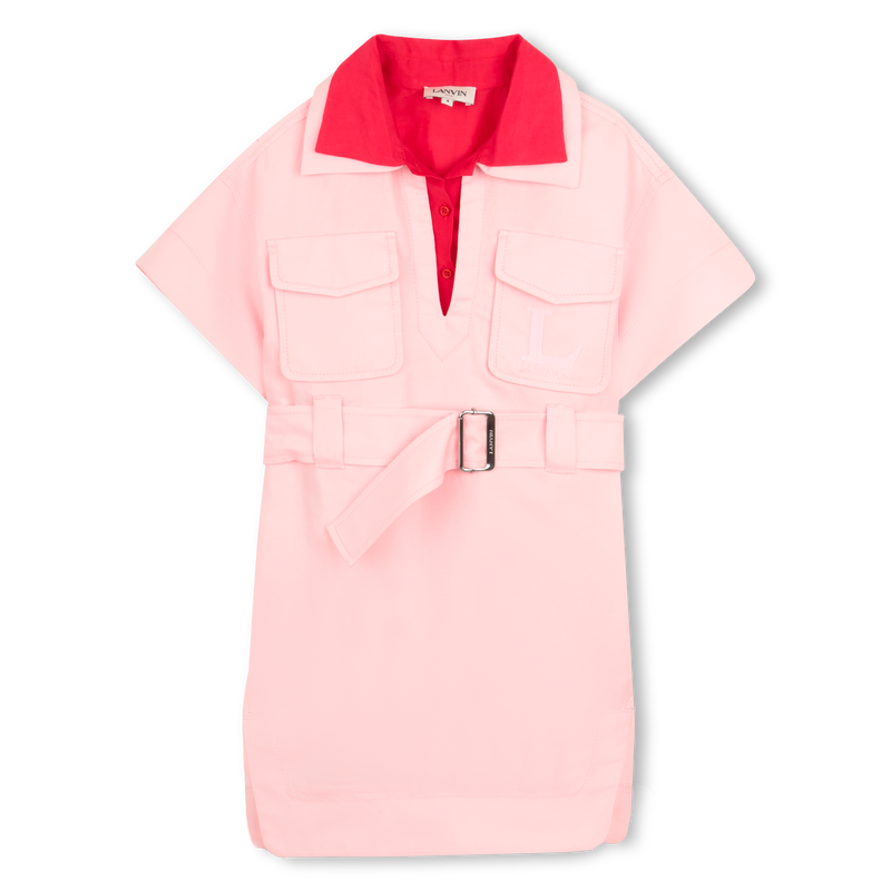 ROBE MANCHES COURTES LANVIN 
                        FILLE