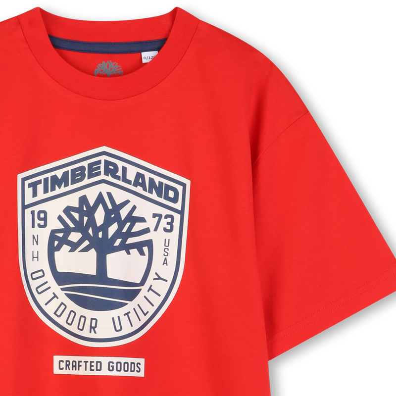 TEE-SHIRT MANCHES COURTES TIMBERLAND 
                        GARCON
