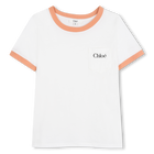 Tee-shirt manches courtes CHLOE 
                    FILLE