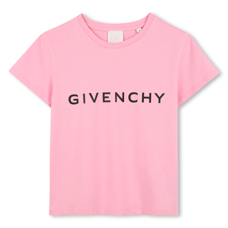 Katoenen T-shirt korte mouwen GIVENCHY 
                        GIRL