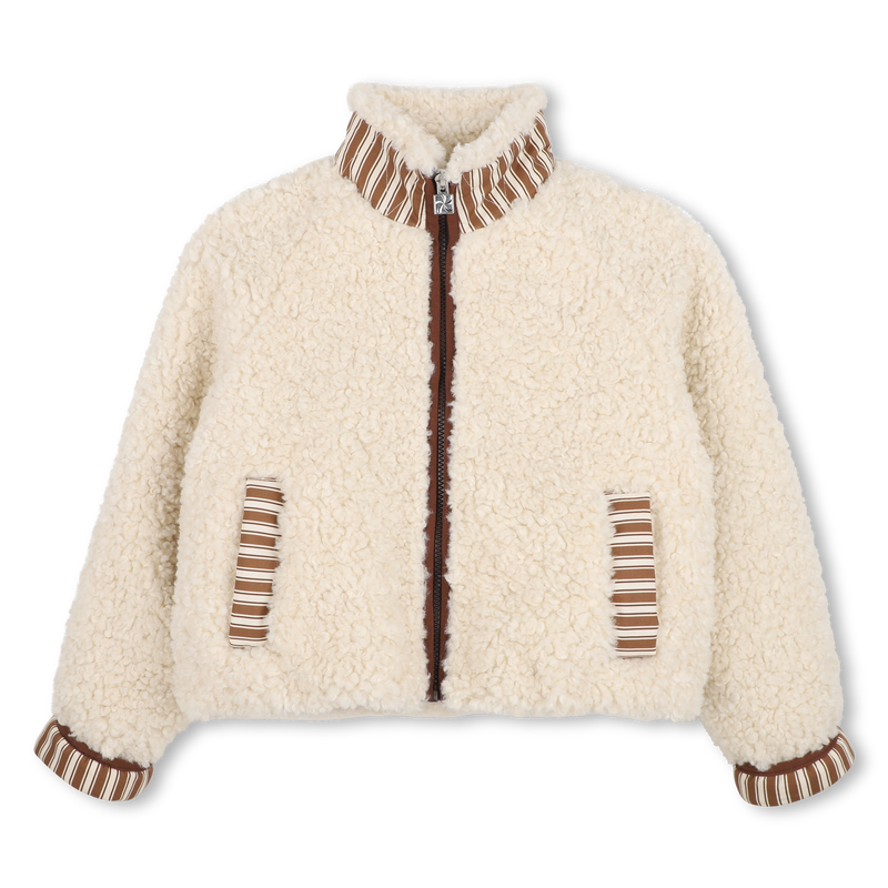 Veste en tissu peluche KIDS AROUND 
                        FILLE