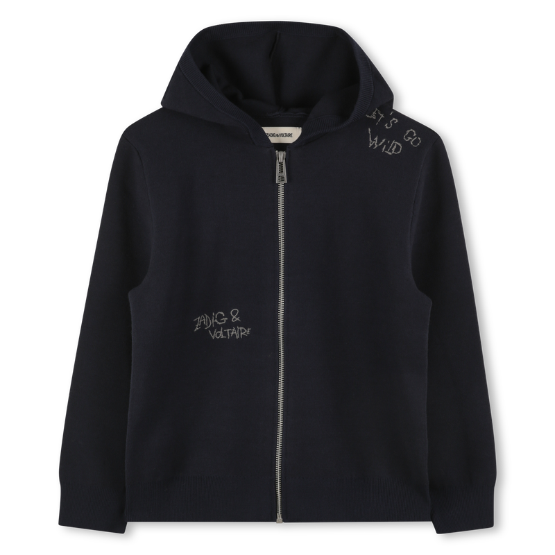 Gebreid vest met capuchon ZADIG & VOLTAIRE 
                        BOY