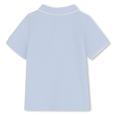 POLO MANCHES COURTES BOSS GARCON