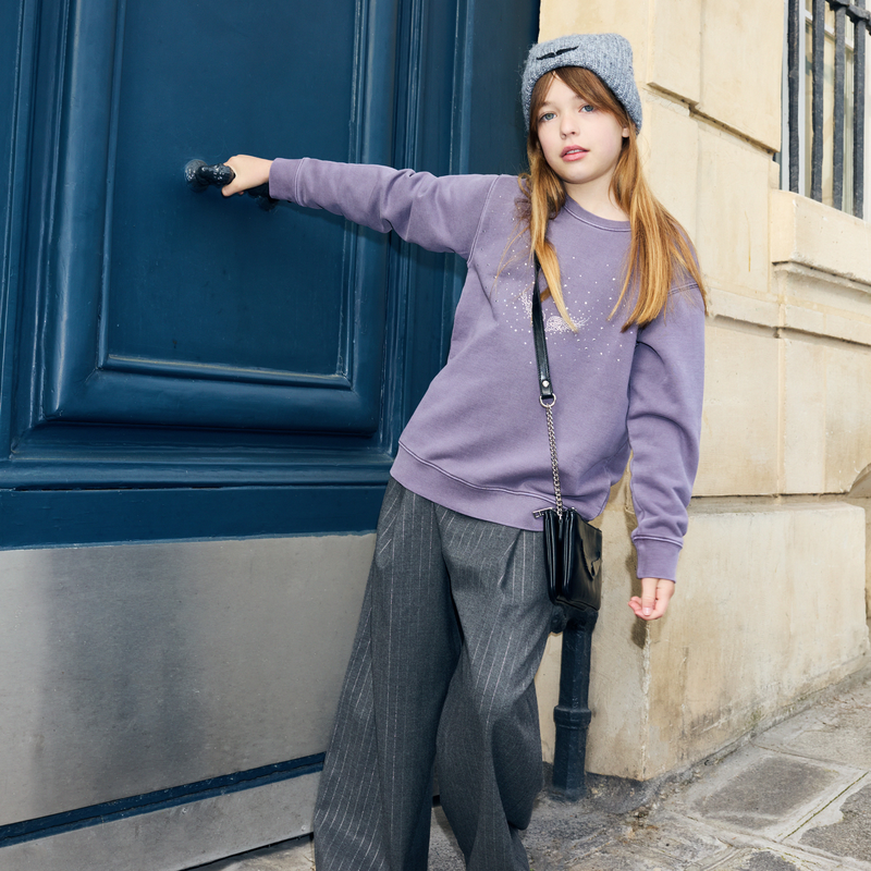 Gestreepte pantalon op maat ZADIG & VOLTAIRE 
                        GIRL