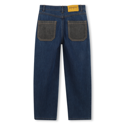 Pantalon en denim KENZO KIDS GARCON