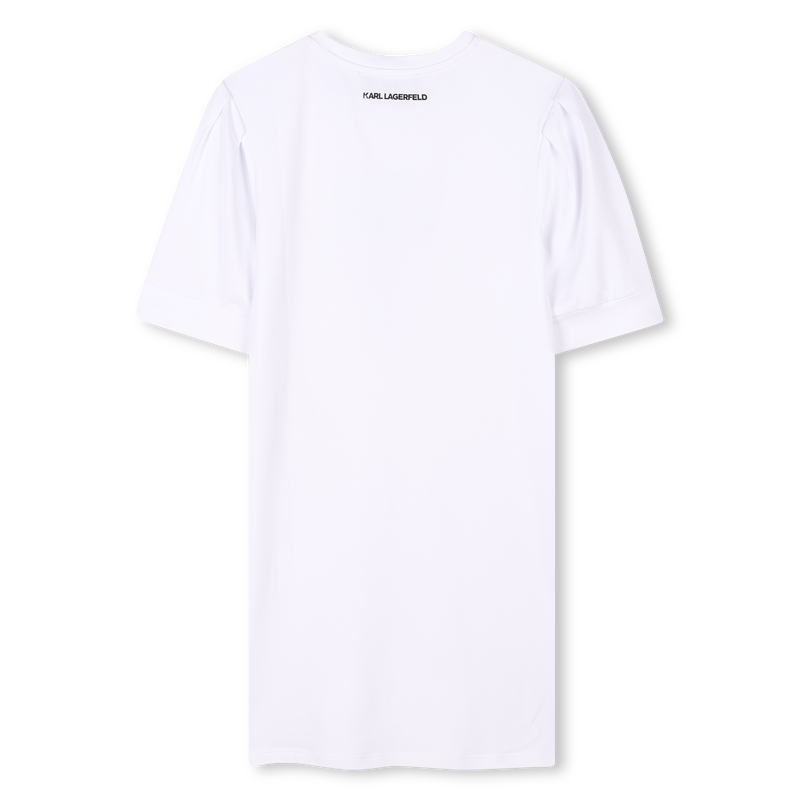 Jurk met korte mouwen KARL LAGERFELD KIDS 
                        GIRL