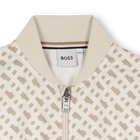 Sweatshirt met monogramprint BOSS 
                    BOY