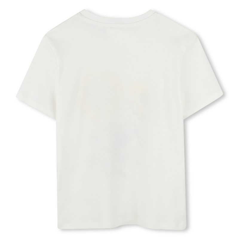 T-shirt met zonnebloemprint KENZO KIDS 
                        UNISEX