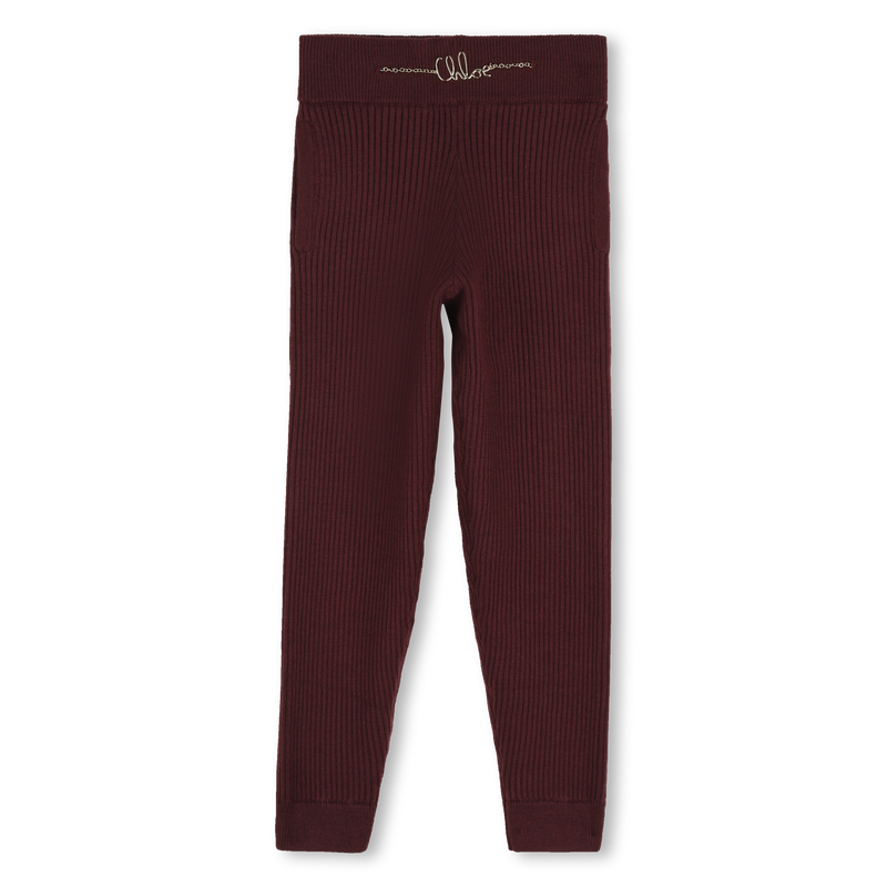Gebreide broek CHLOE 
                        GIRL