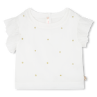 Blouse avec tulle orn&eacute;e de sequins BILLIEBLUSH 
                    FILLE