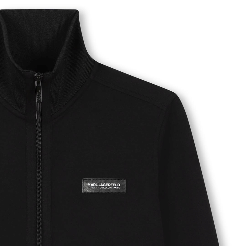 Cardigan de jogging zipp&eacute; KARL LAGERFELD KIDS 
                        GARCON