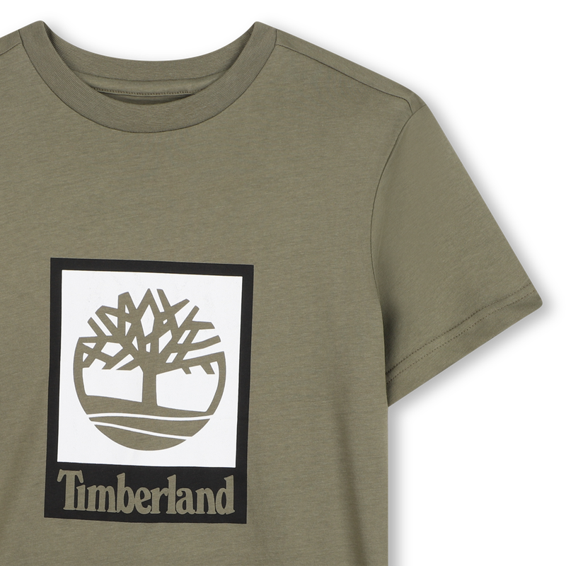 T-SHIRT MET KORTE MOUWEN TIMBERLAND 
                        BOY