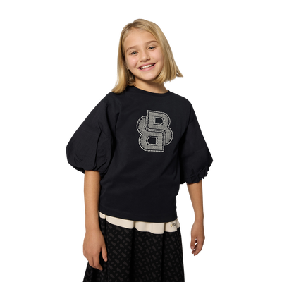 T-shirt &agrave; manches courtes BOSS FILLE