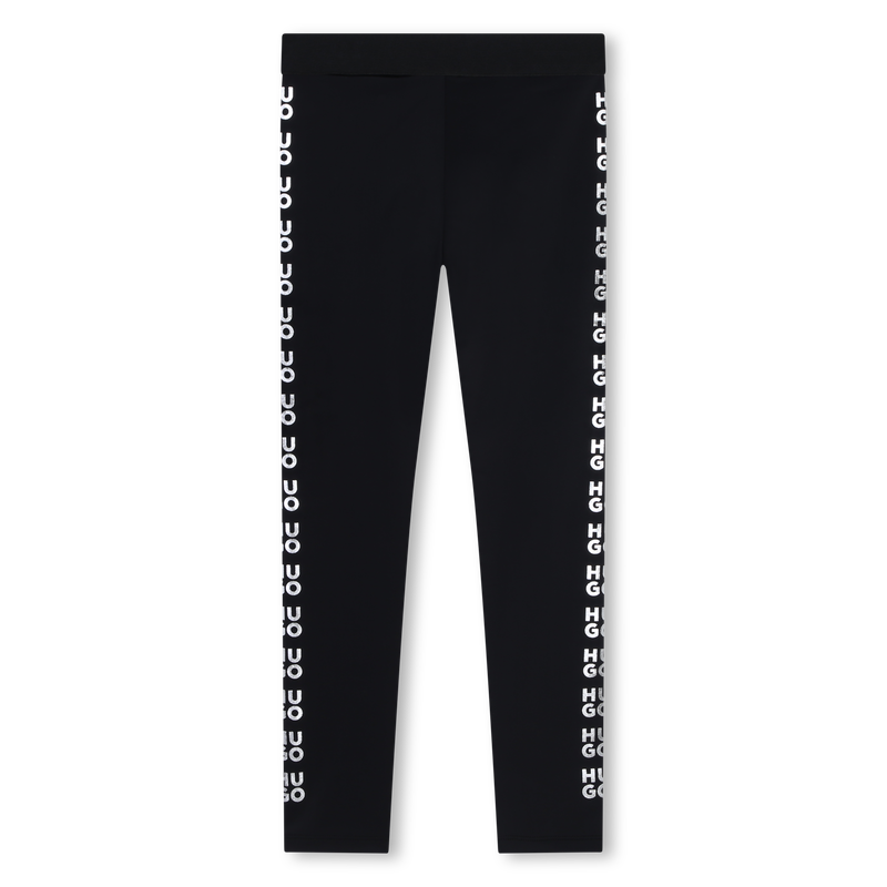 Legging avec sigles brillants HUGO 
                        FILLE