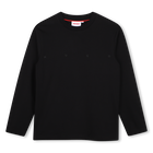 Tee-shirt manches longues, NOIR, hi-res