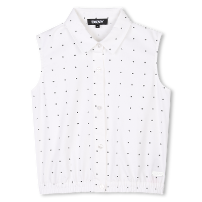 Mouwloos bloesje met print DKNY GIRL