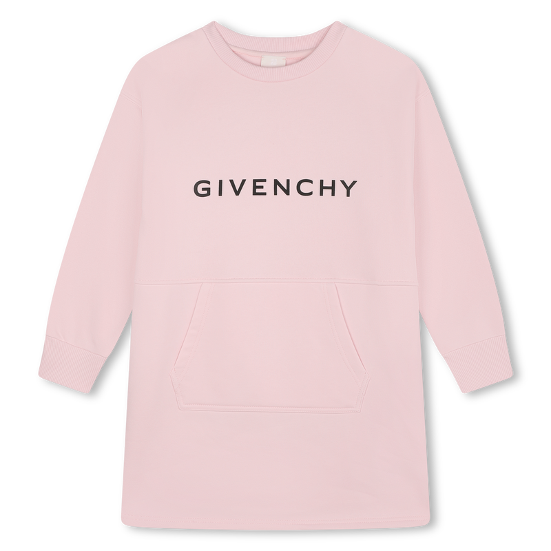 Rechte jurk van joggingstof GIVENCHY 
                        GIRL