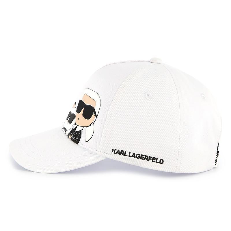 Casquette imprim&eacute;e r&eacute;glable KARL LAGERFELD KIDS 
                        FILLE