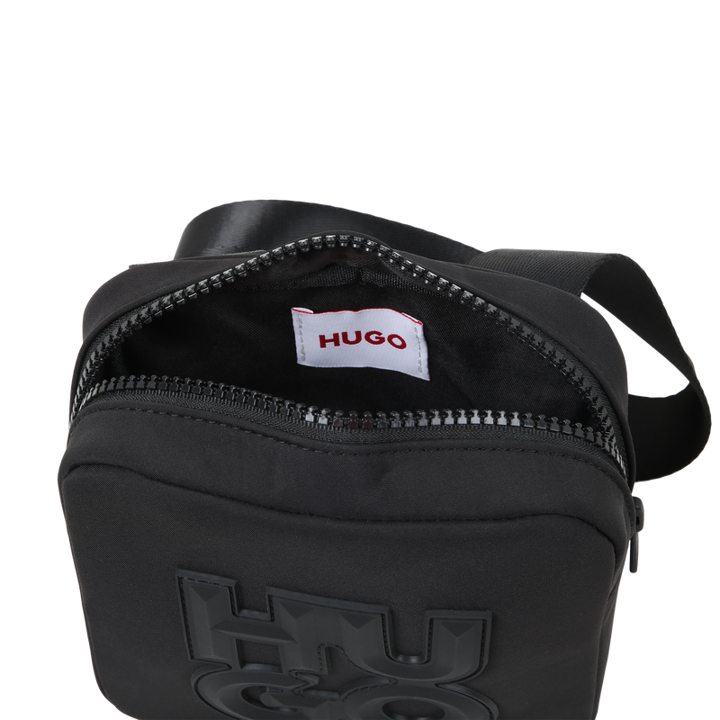 Sac besace zipp&eacute; HUGO 
                        GARCON