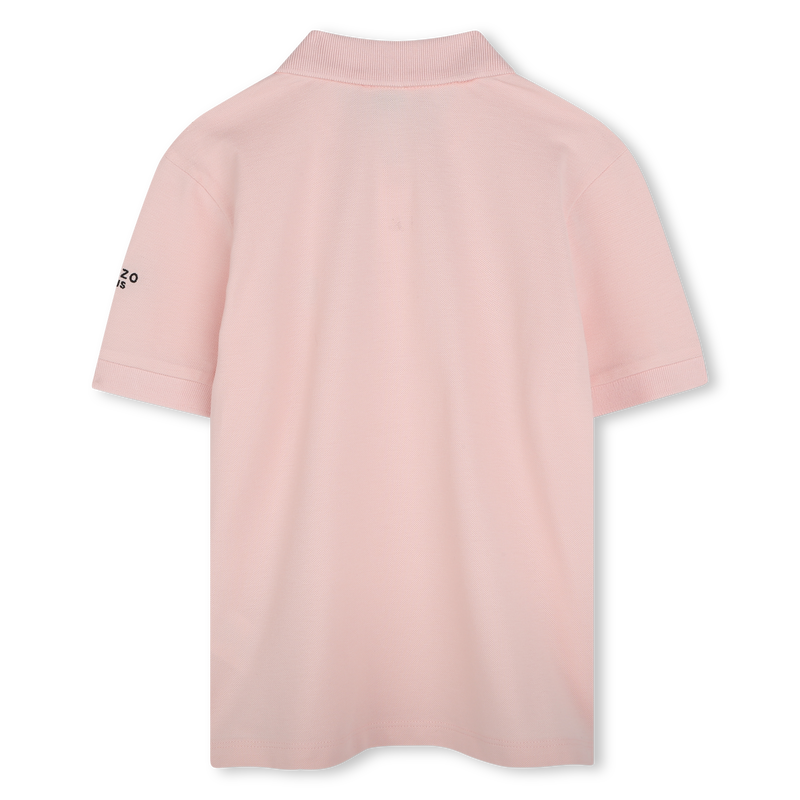 Polo met badge en borduursel KENZO KIDS 
                        UNISEX