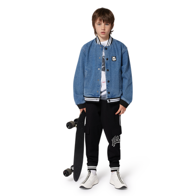 Katoenen T-shirt met print DKNY BOY