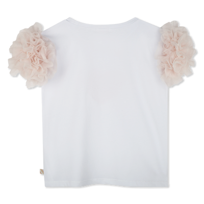 T-shirt de c&eacute;r&eacute;monie &agrave; volants BILLIEBLUSH FILLE