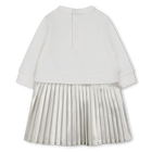 Robe manches longues bi-mati&egrave;res MICHAEL KORS 
                    FILLE