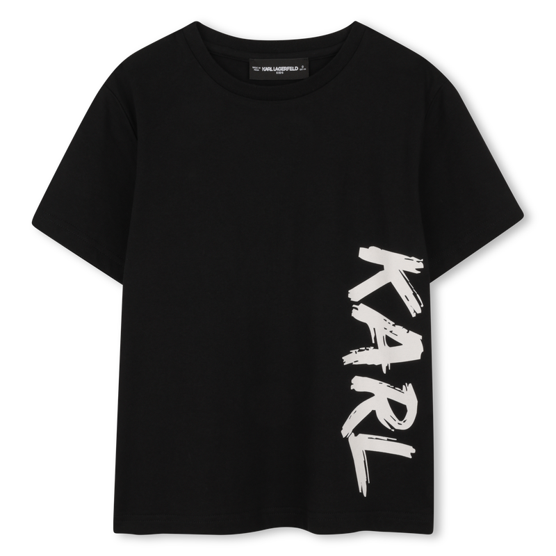 T-SHIRT MET KORTE MOUWEN KARL LAGERFELD KIDS 
                        BOY