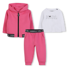 Ensemble jogging 3 pi&egrave;ces KARL LAGERFELD KIDS 
                    FILLE