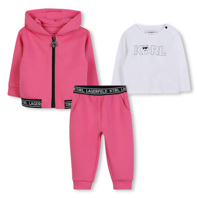Ensemble jogging 3 pi&egrave;ces KARL LAGERFELD KIDS FILLE