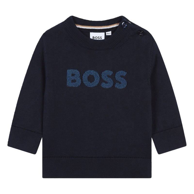 Pull avec sigle BOSS 
                        GARCON